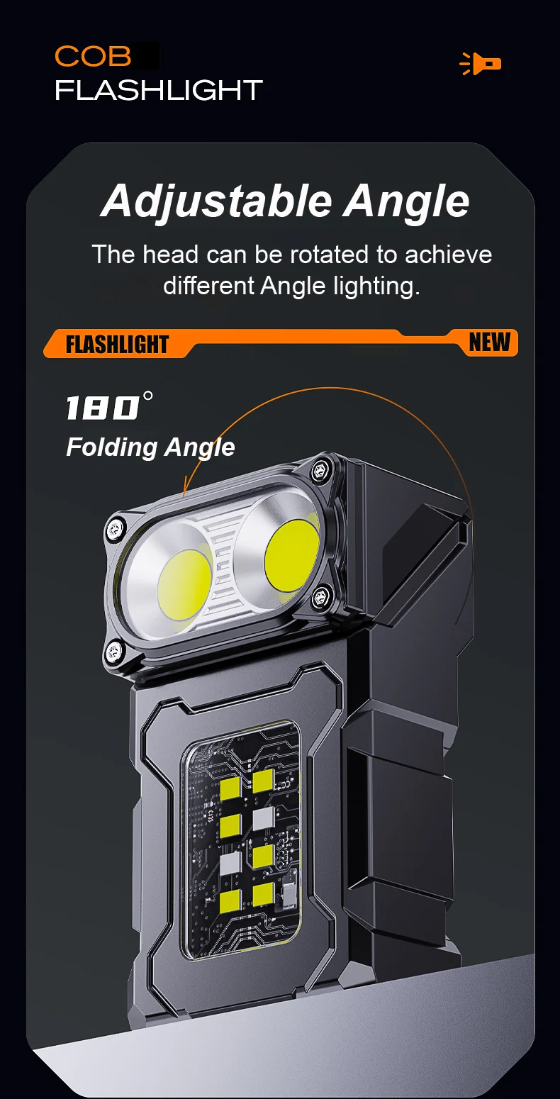 Clip holding flashlight on pocket