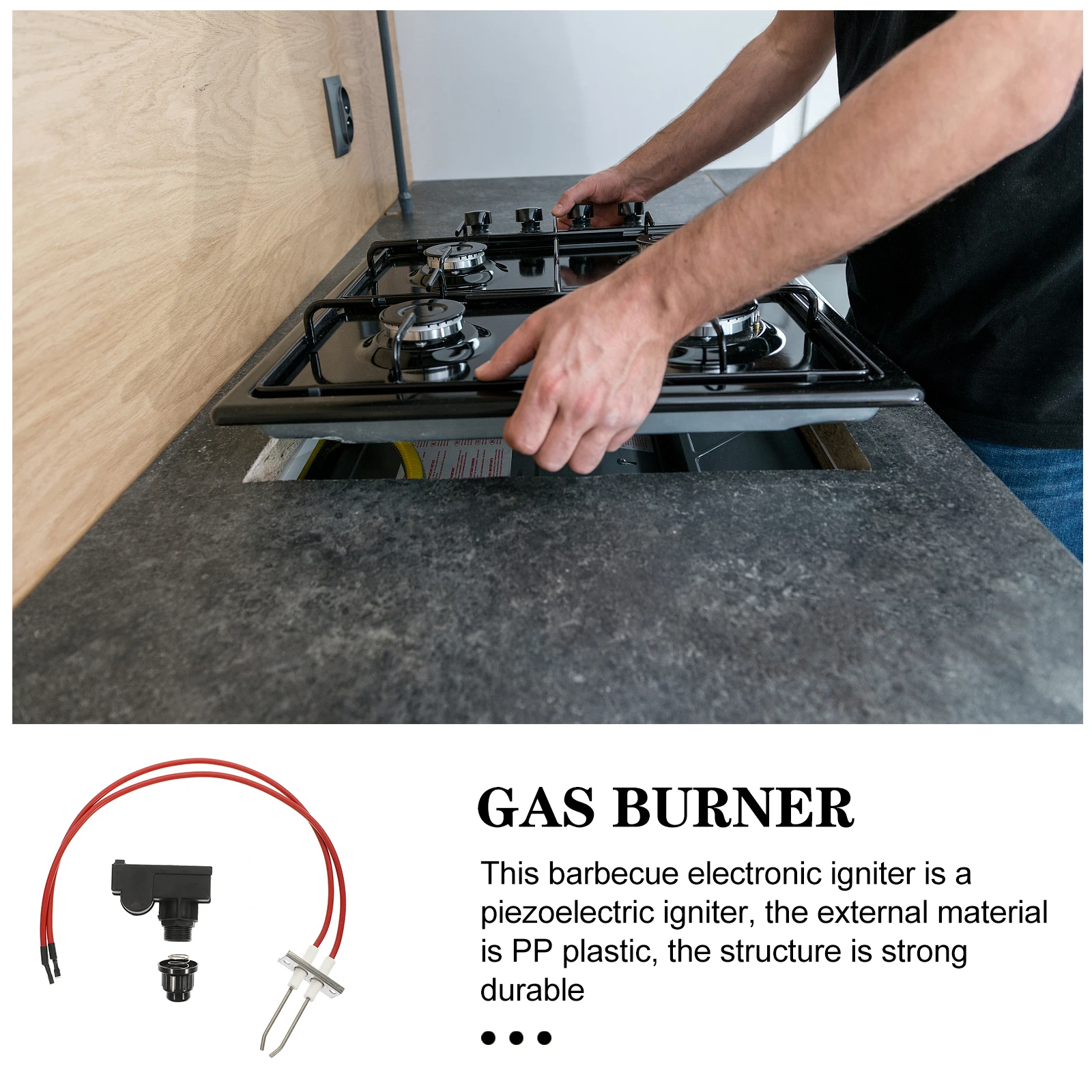 

Household Professional Gas Stove Replacement Long Spark Pin Windproof Design Portable Kitchen Ignition Device Cooking Stove