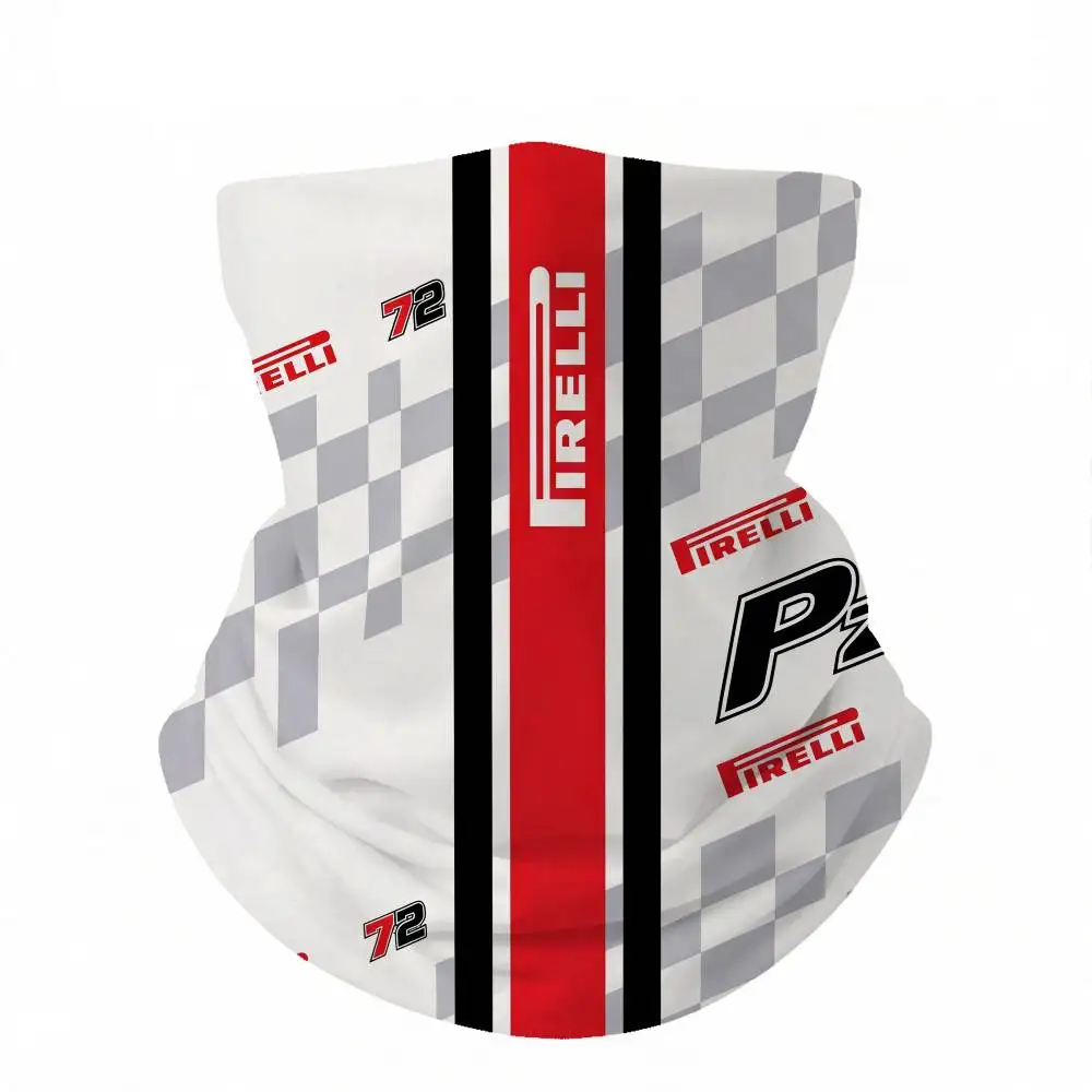 Mascarilla Facial Completa de Seda Helada UPF50+ para Ciclismo, Motociclismo y Pesca, Transpirable, Protección Solar, Marca PIRELLI