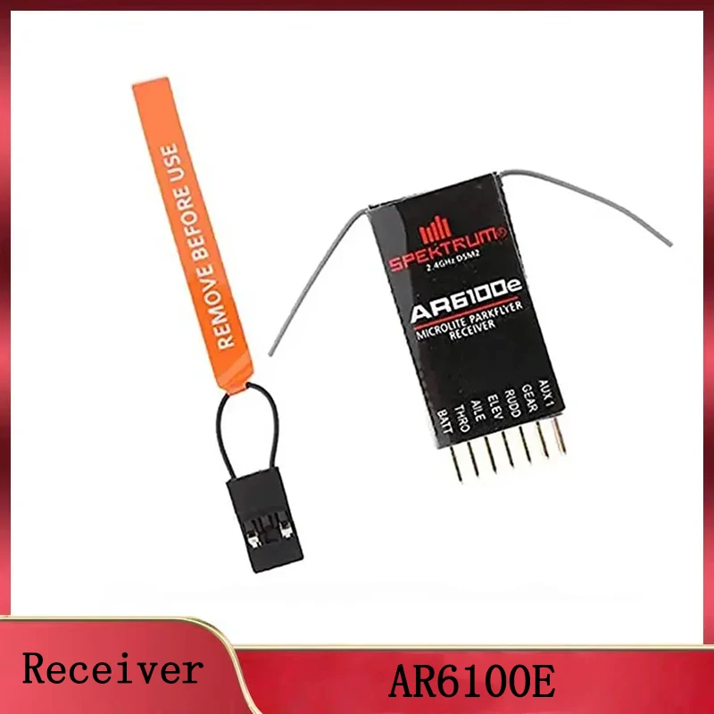 

AR6100 2.4GHz 6CH DSM2 RC Receiver | Lightweight, Wide Voltage – Compatible with SPEKTRUM DX6I+/JR DSX6+ for RC Helicopters&UA