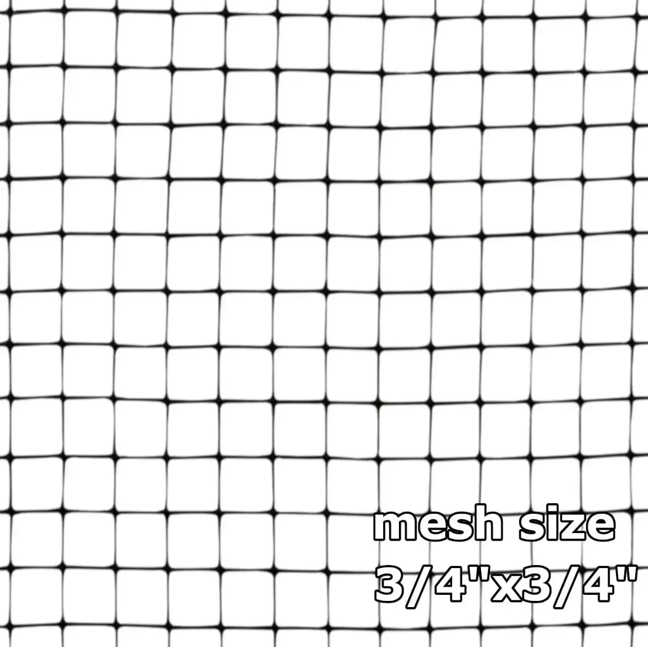 

Бестселлер: Сетка-ограждение для оленей и животных (55 г/м²) 7,5' x 330' (2,3 м x 100 м) (ячейки 19x19 мм) - Сложенная для удобной транспортировки