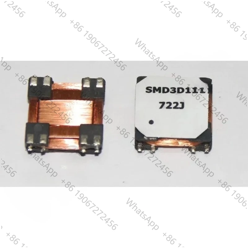 10 PCS 3 axis PKE induction receiving antenna 3D11 Low frequency AS3933Three-dimensional 125K integrated inductance 722J 7.2MH
