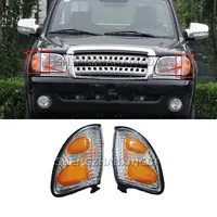 2 uds adecuado para Zx Auto Grandtiger G3 marcador de faro luz de esquina parachoques luz de advertencia carcasa luz de señal de giro delantera 4111030-2000 4111040-2000