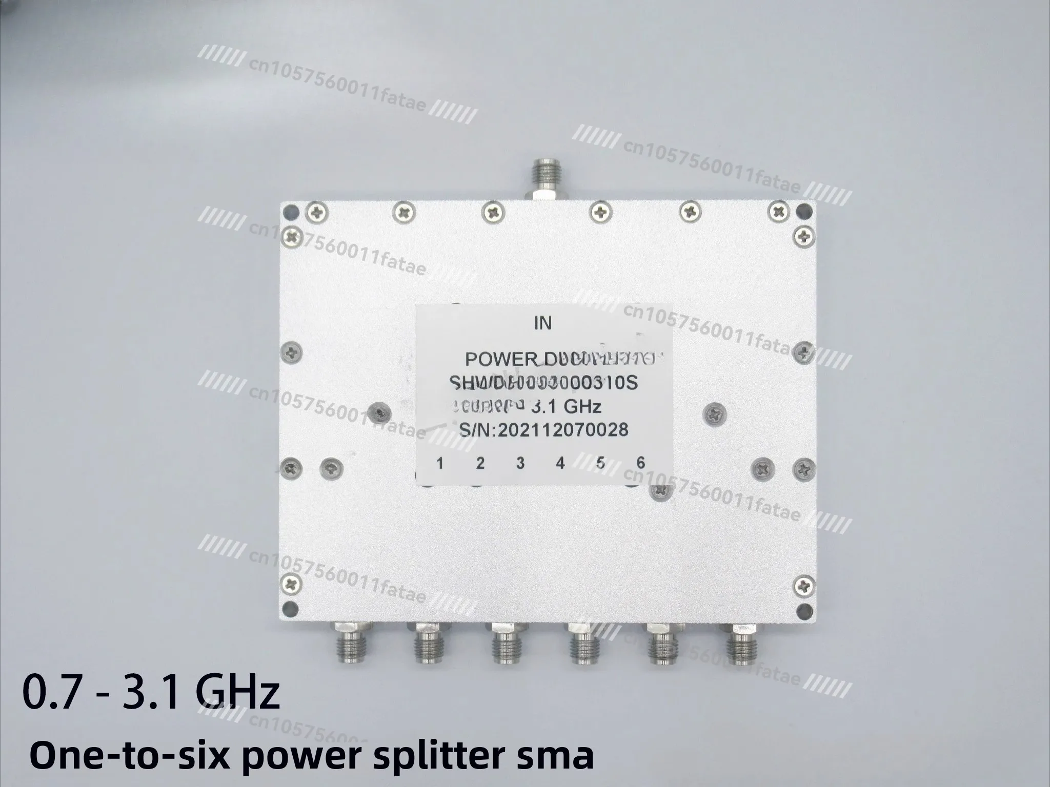 

700-3100MHz 0.7-3 30W High Isolation, One Minute Six, Power Divider