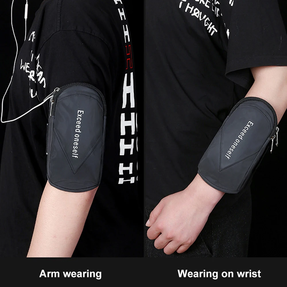 1PCS telefoonhouder armbanden, past op tot 6,5" telefoon, gebruik voor hardlopen, wandelen, wandelen en fietsen sportarmbanden mouwzakje