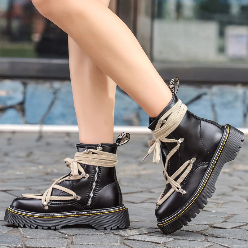 

Platform Shoes Woman Men Trend New Ankle Boots For Women Black Shoe Designer Luxury Brands High Heels Boot Goth Dames Fluffy Bot