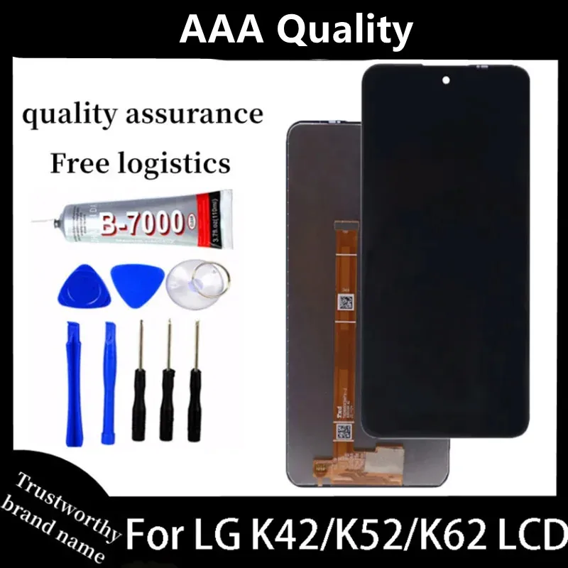 

100% Tested LCD For LG K42 LCD K52 LCD K62 LCD Display Touch Screen Digitizer Assembly Replacement LG K420 K525 K520 LCD Screen