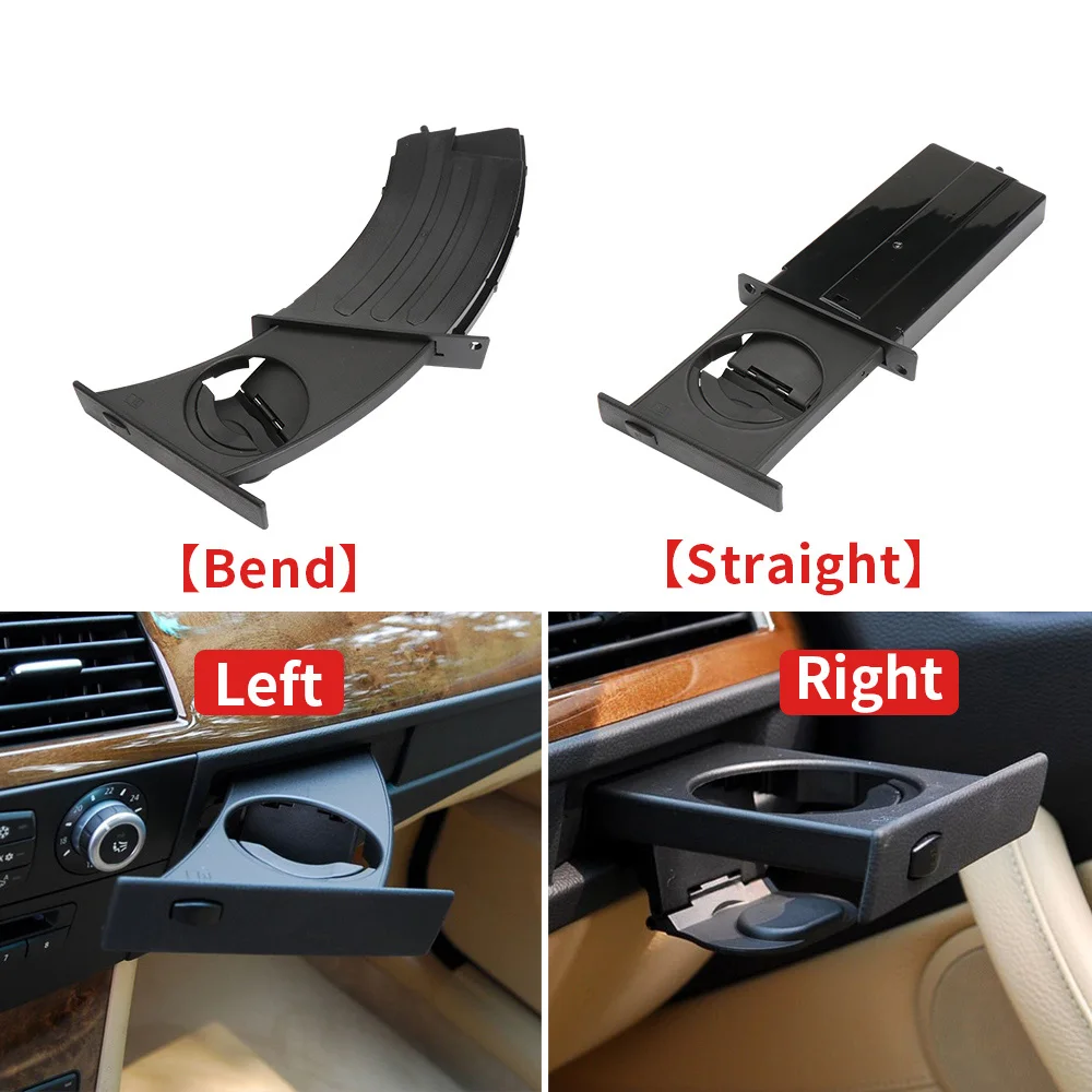 51459125622 Car Front Center Console Water Cup Drink Holder For BMW 5 Series E60 E61 M5 525i 528i 530i 535i 550i 2004-2010