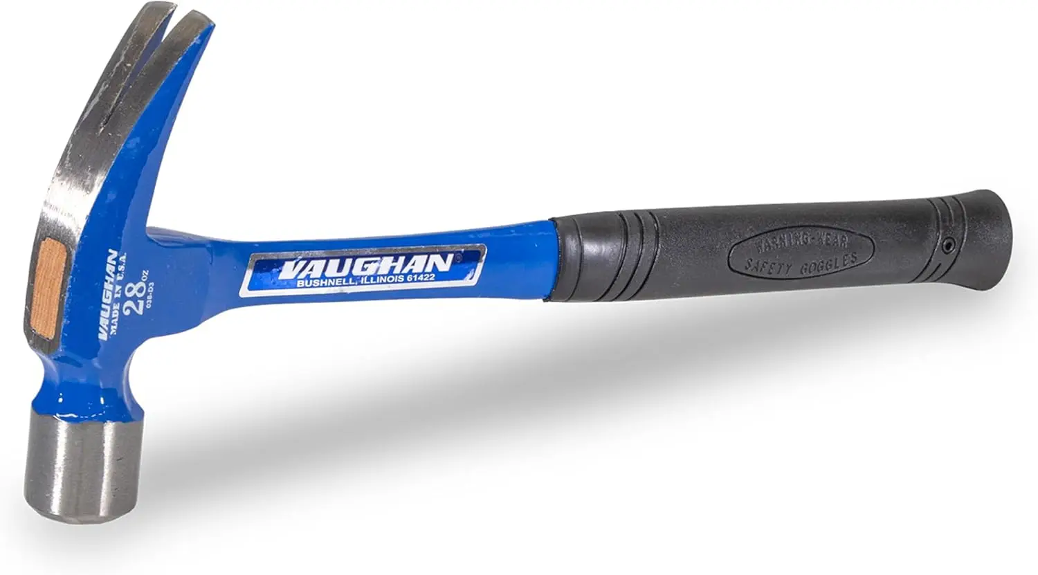 

Профессиональный стальной молоток Eagle Hammer - 28 унций, фрезерованная головка, 16-дюймовый дизайн Rip Design для тяжелых работ