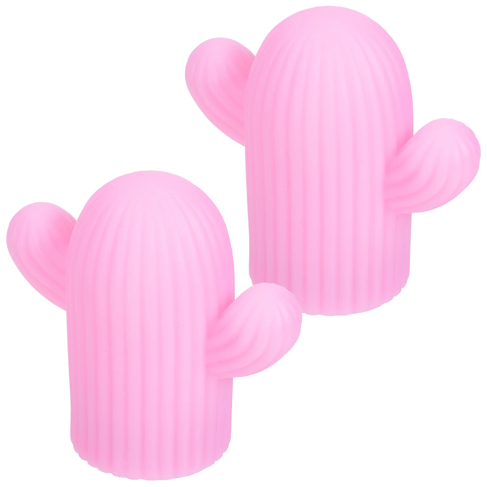 2 قطعة ضوء الليل الصغيرة الصبار على شكل مصباح الإبداعية لغرفة النوم ديكور المنزل جو مضيئة الديكور مصباح طاولة السرير