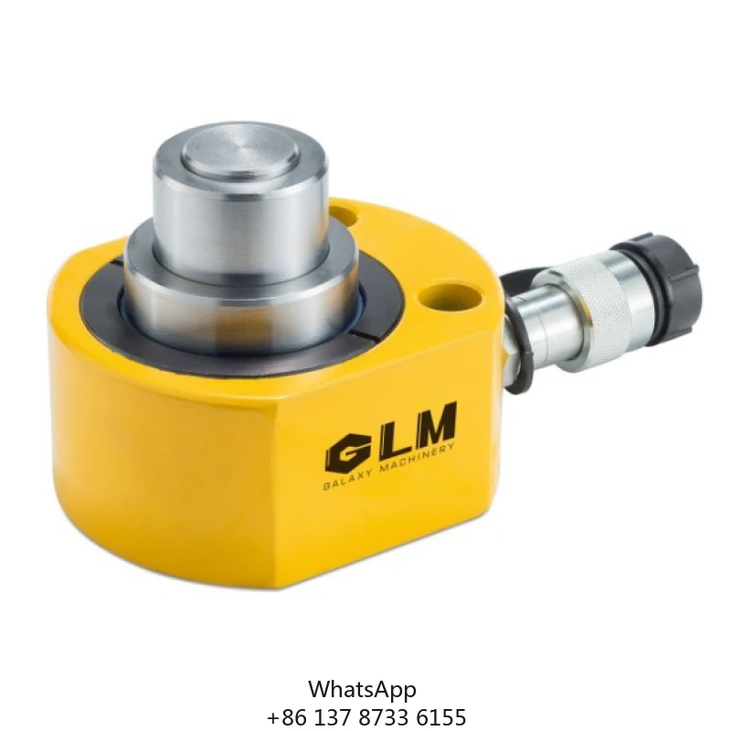 

China Factory Supply 10t 20t 30t 50t CE Certified Low Height Multistage Hydraulic Cylinder Jacks