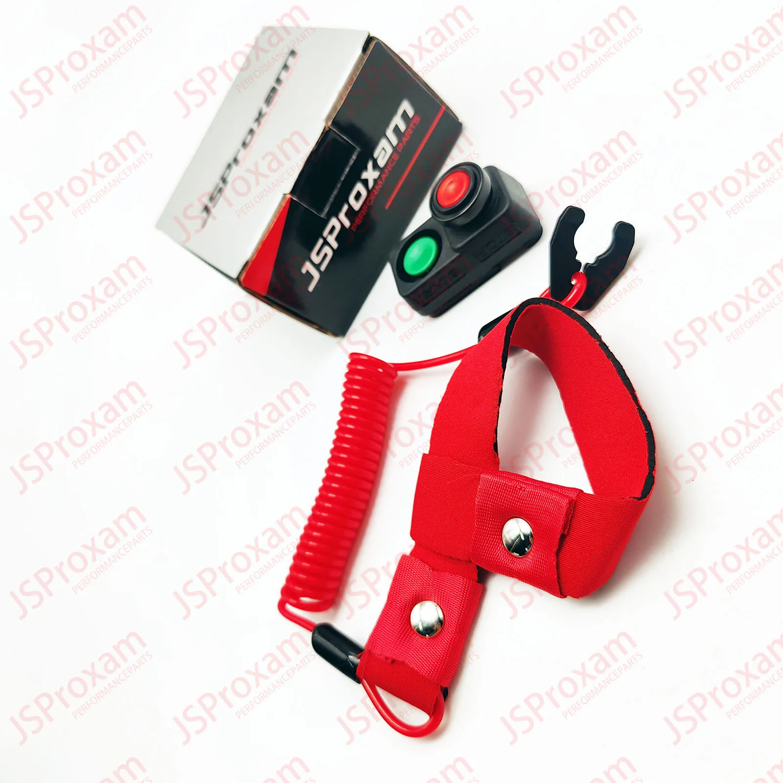 32099-3724 32099-3721 menggantikan cocok untuk Kawasaki 32099-3818 92072-3809 pengaman Tether Lanyard membunuh Stop Switch Upgrade 82-95