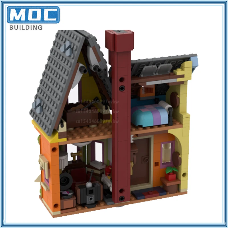 Movie Series Scense Model UpHouse modular modifications Building Blocks DIY Assembly  Street View Children Toy Holiday Gifts