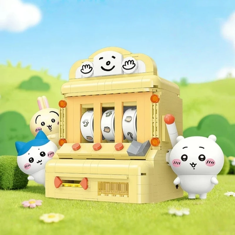 

Keeppley Chiikawa Building Blocks Hachiware Usagi Toy Collection Ornaments Anime Children's Assembly Model Birthday Gift