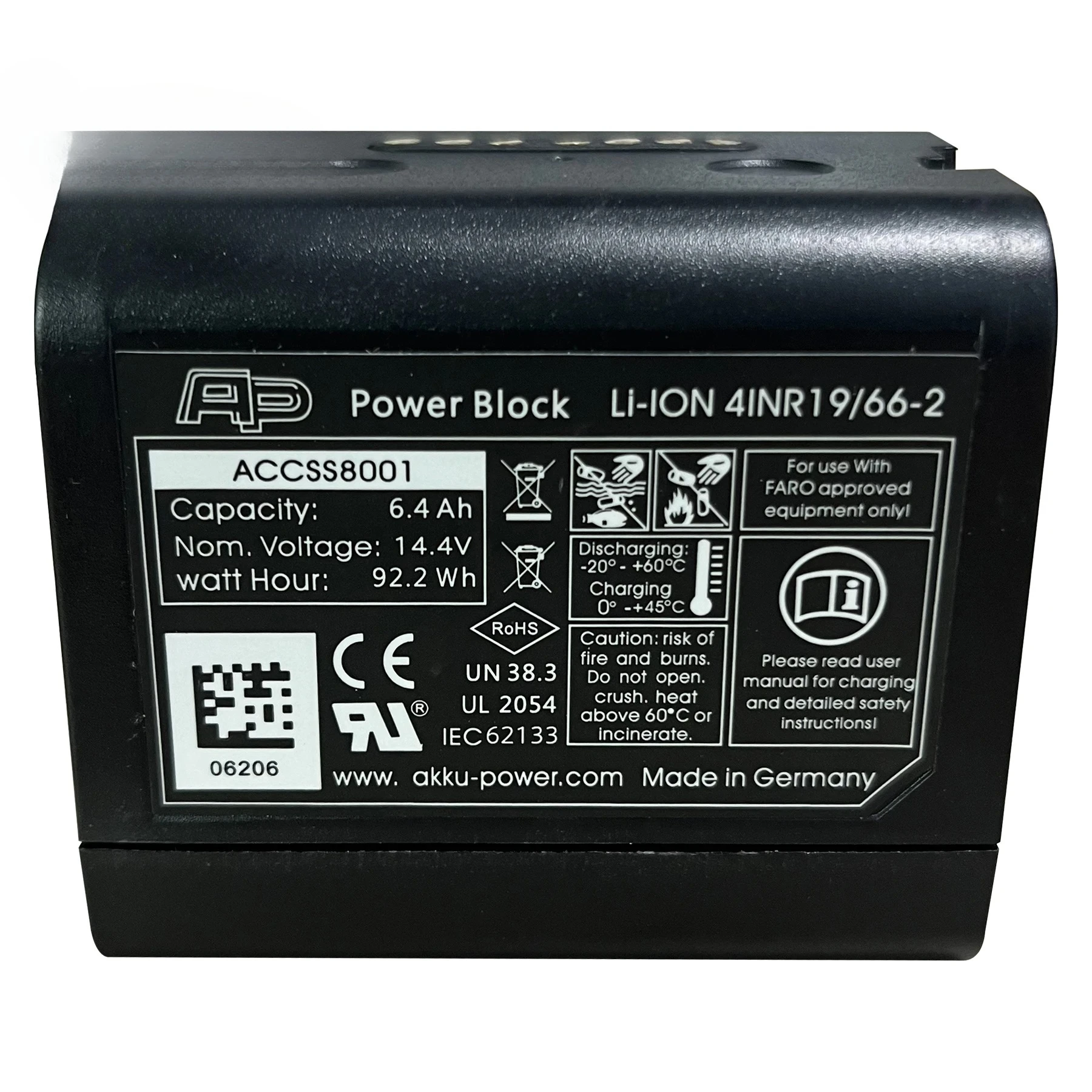 ACCSS8001 Battery for Faro Focus 3D Laser Scanner S120 S70 S150 S350 M70,14.4V 6400mAh — купить у AliExpress WW