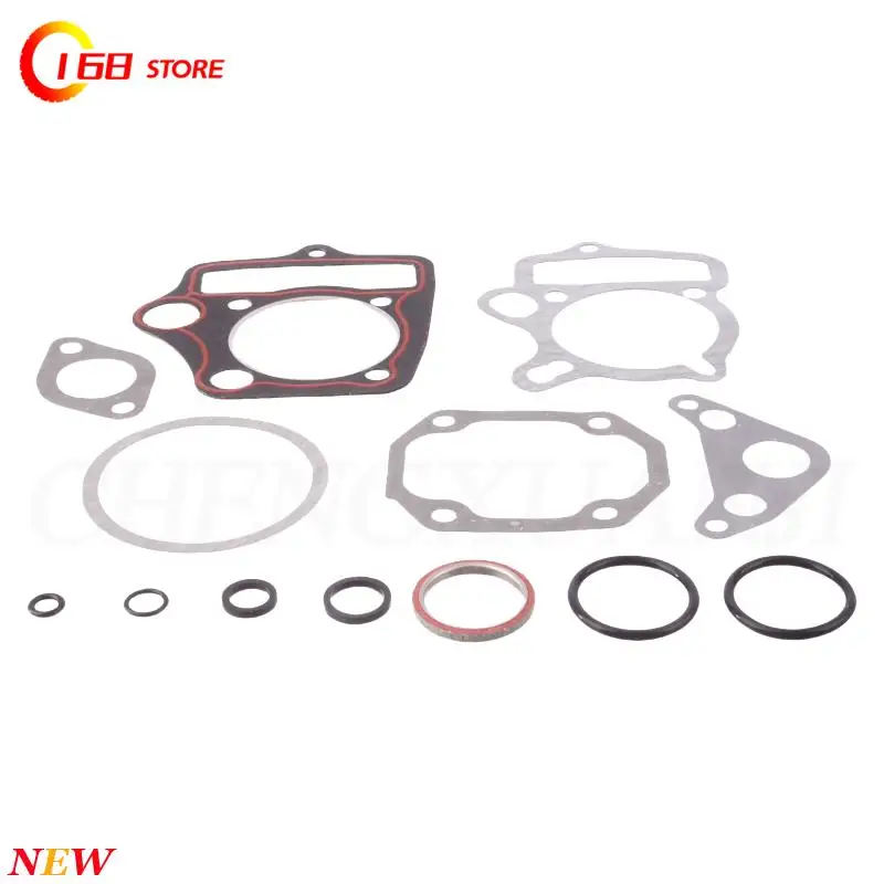 

Новый комплект прокладок для горизонтального двигателя объемом 110 куб.см — прокладки поршня цилиндра, подходят для велосипедов и квадроциклов Zongshen Kayo Dirt Pit