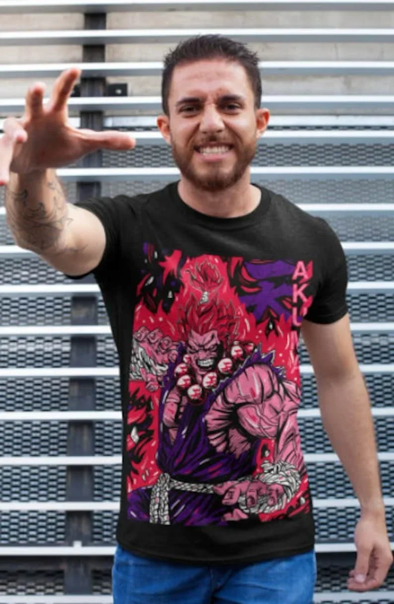 Akuma Raging Demon Unisex T Shirt