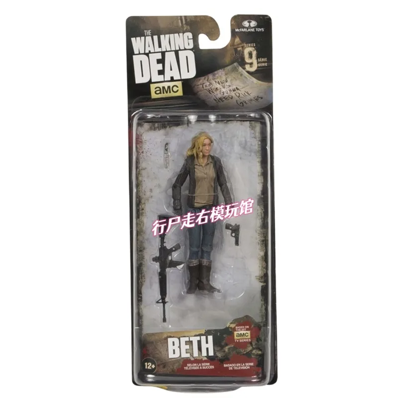 

Original 5 Inches 1/12 Anime Figure BETH GREENE McFarland The Walking Dead Movie Action Figures Scale Model Children's Toys