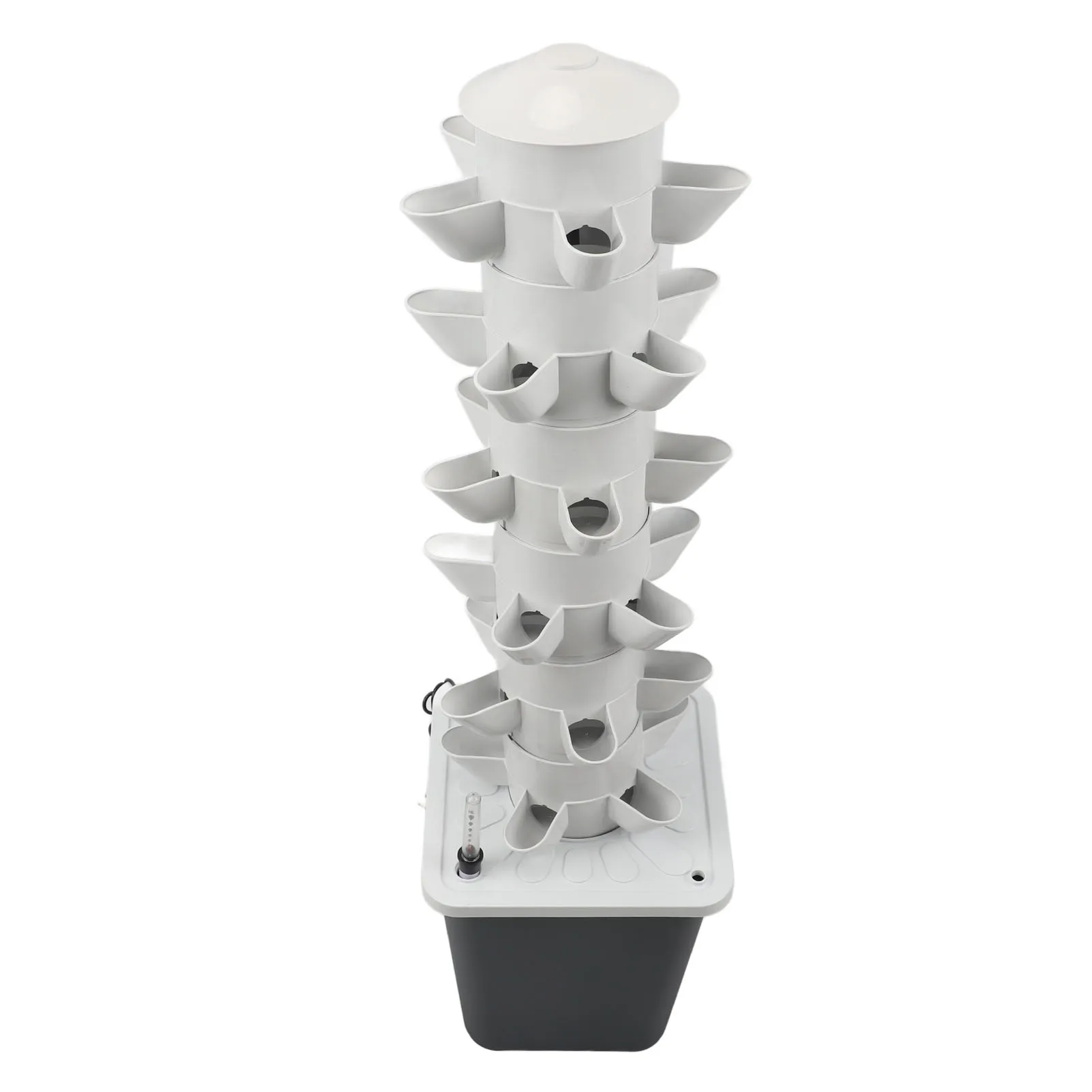 

Hydroponic Vertical Planter 30 Plant Vertical Garden Planter Hydroponic System Vertical Tower 20L Water Tank Hydroponics Tower