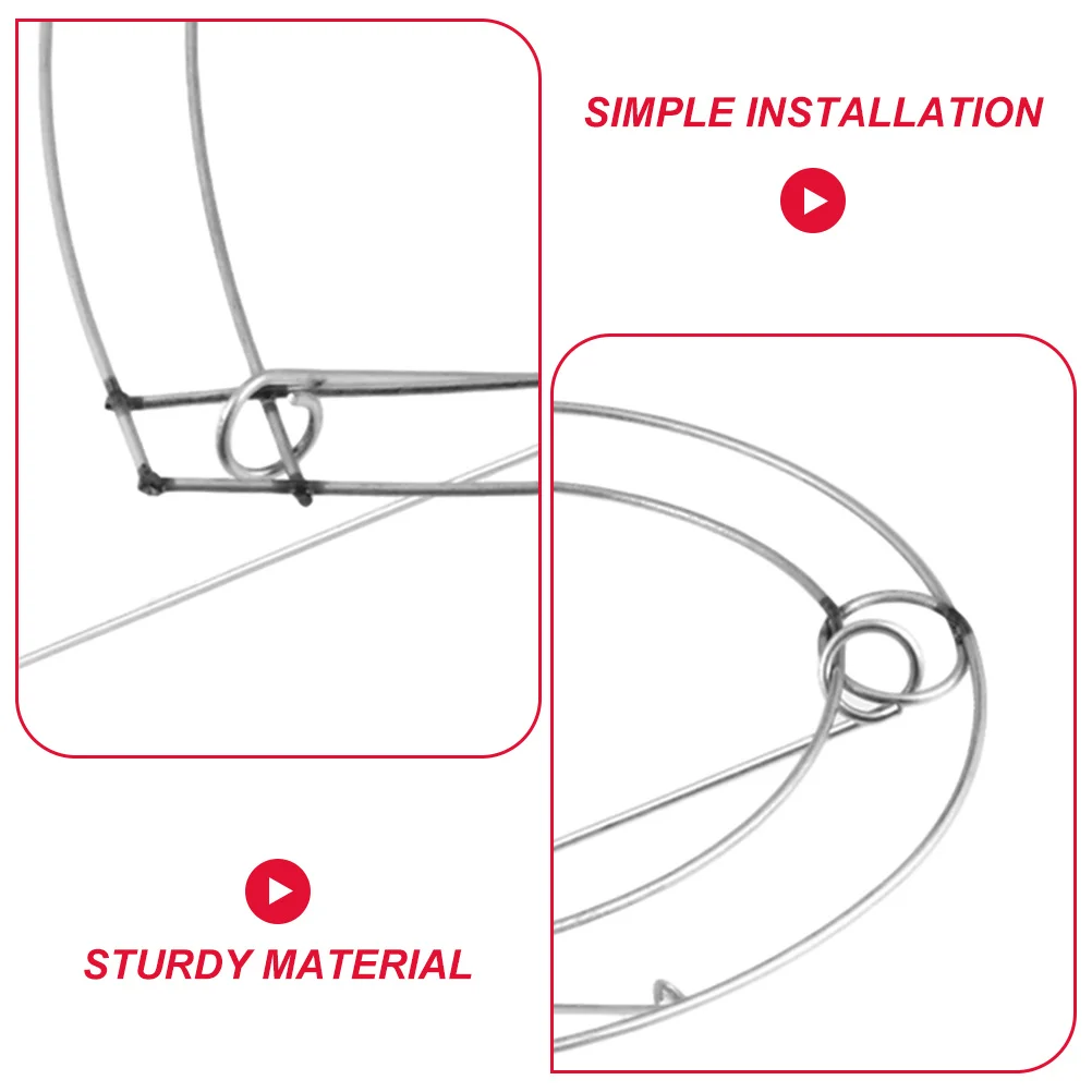 

Heart Shaped Flower Frame Metal Holder Bouquet Floral Arrangement Support Elegant Iron Structure Long Lasting Beauty