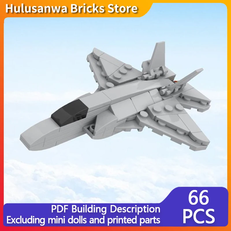 

F-35 Молния Современные военные истребители Модель MOC Строительные кирпичи Военное оборудование Модульные технологии Подарки Детские игрушки Костюм