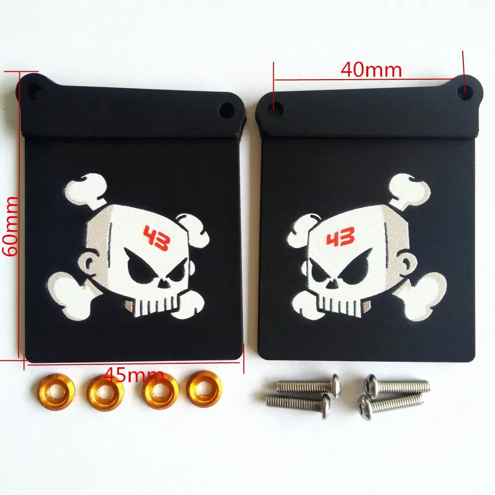 2szt Tylne chlapacze do Team Losi XXX-SCT TEN-SCTE 1/10 4WD Baja Rey Desert Truck