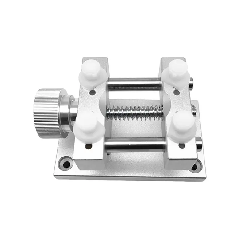 時計ケースホルダー-調節可能な金属ストラップリムーバー-ベースムーブメント修理ツール-時計