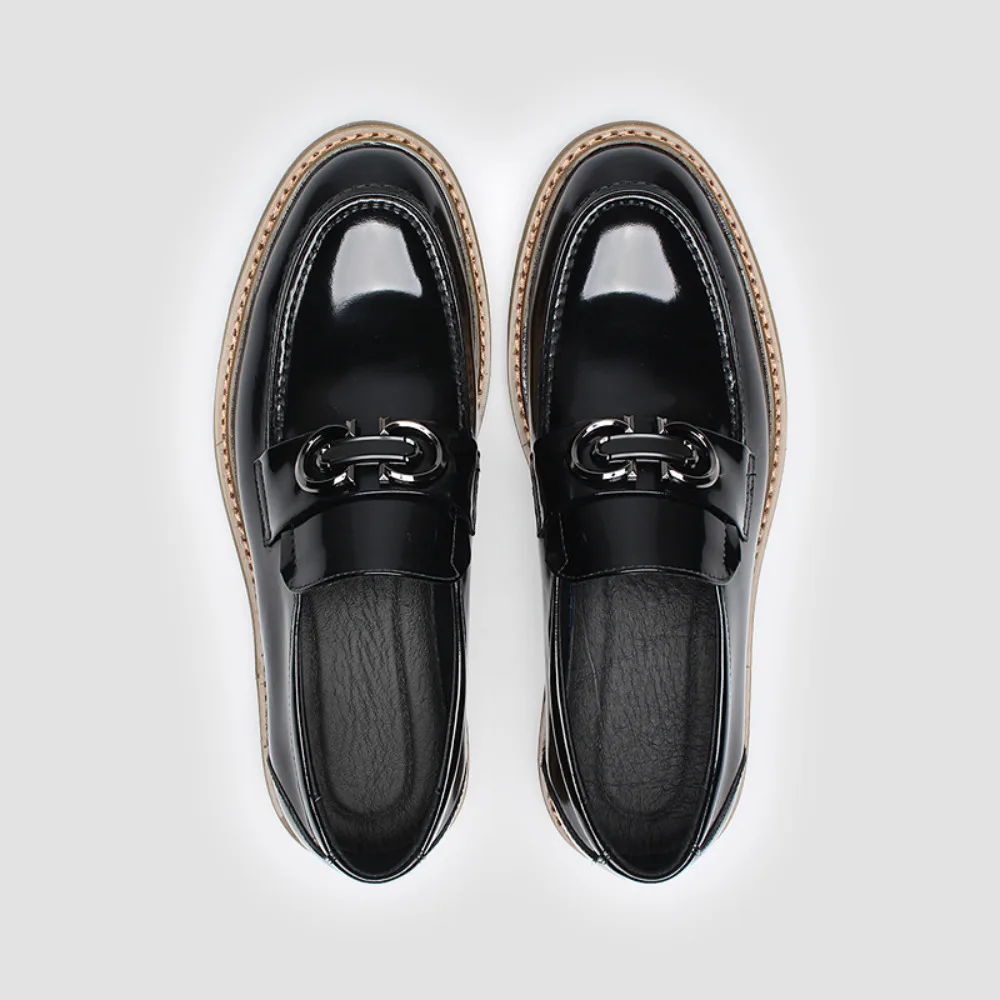 New Autumn Winter Fashion Men's Leather Loafers Durable Trendy Casual Leather Shoes for Men