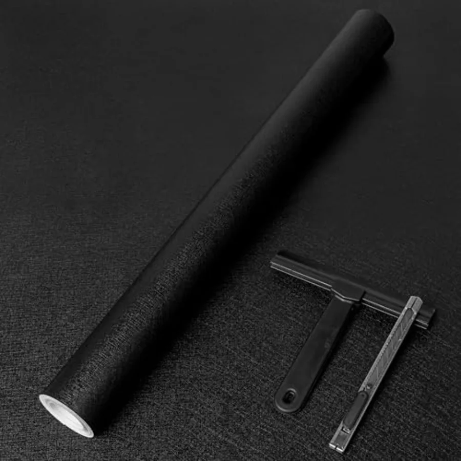 

Wallpaper Peel and Stick with Tools Matte Contact Paper Self-Adhesive and Removable 17.7'' x 590.5'' Thickened Wall Paper for C