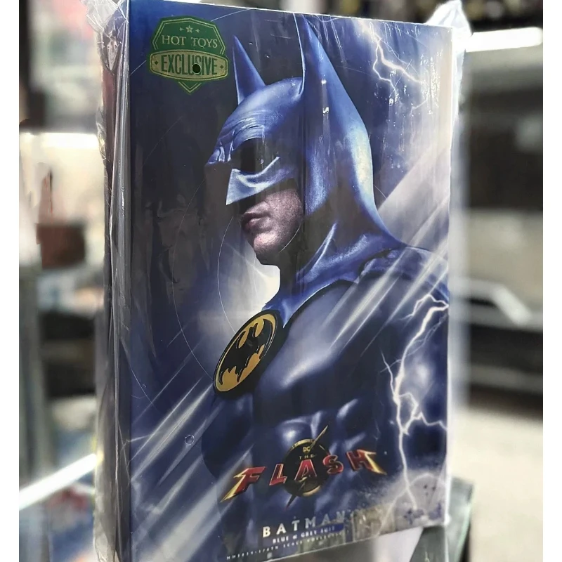 

Коллекционная фигурка Hot Toys Бэтмен в синем костюме, масштаб 1:6, DC The Flash, для взрослых коллекционеров, подарок на день рождения