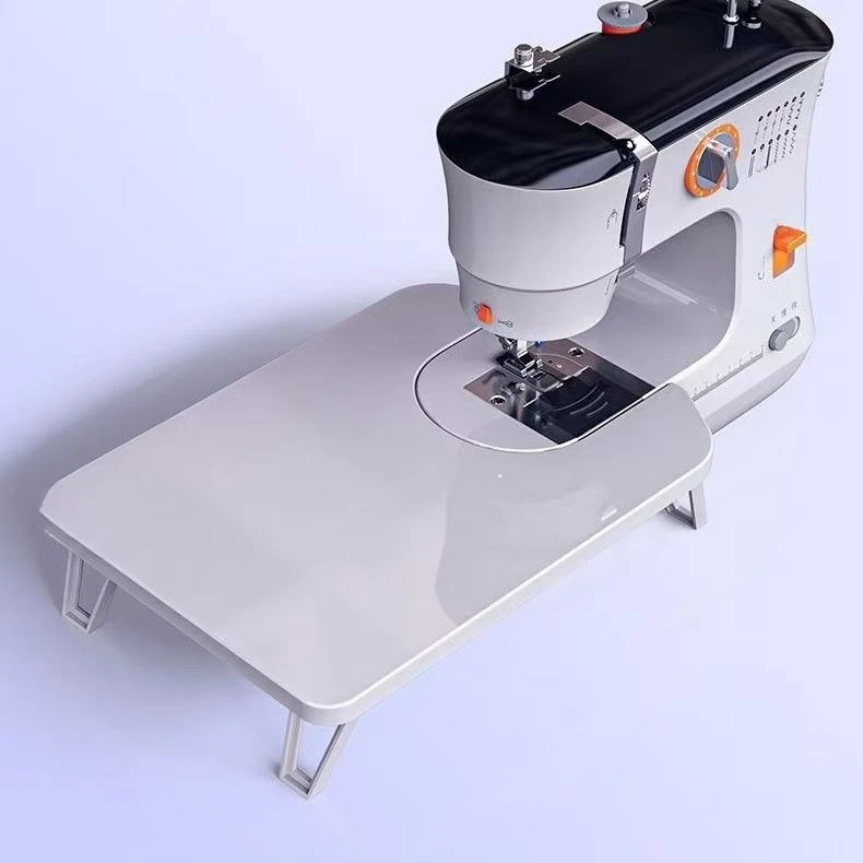 New double needle and double thread 12 kinds of stitches, lock edge buttonhole, eat thick 6 layers, household electric automatic