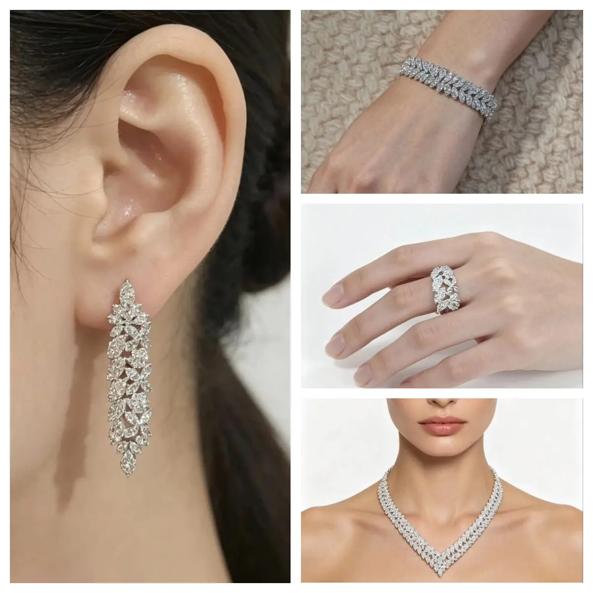 

"Stars Hanging, Ear Shadows" High-end Banquet Style Set