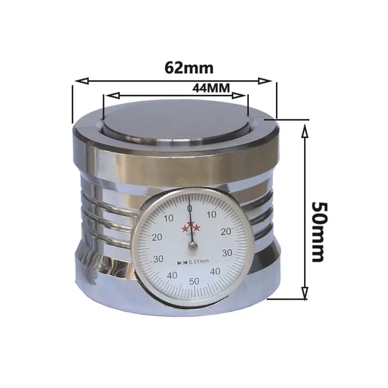 Z Axis Zero Setter 50mm ±0.005mm Tool Length Setting Gauge with Dial Indicator for CNC Milling