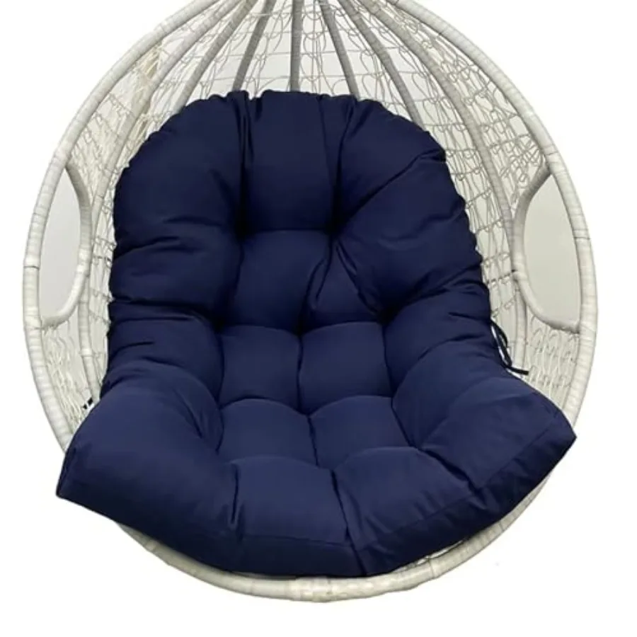 

Подушка для уличного кресла-яйца, съемная подушка для подвесного кресла-гамака, толстая подушка для сиденья-корзины, подушка для спины для патио и сада