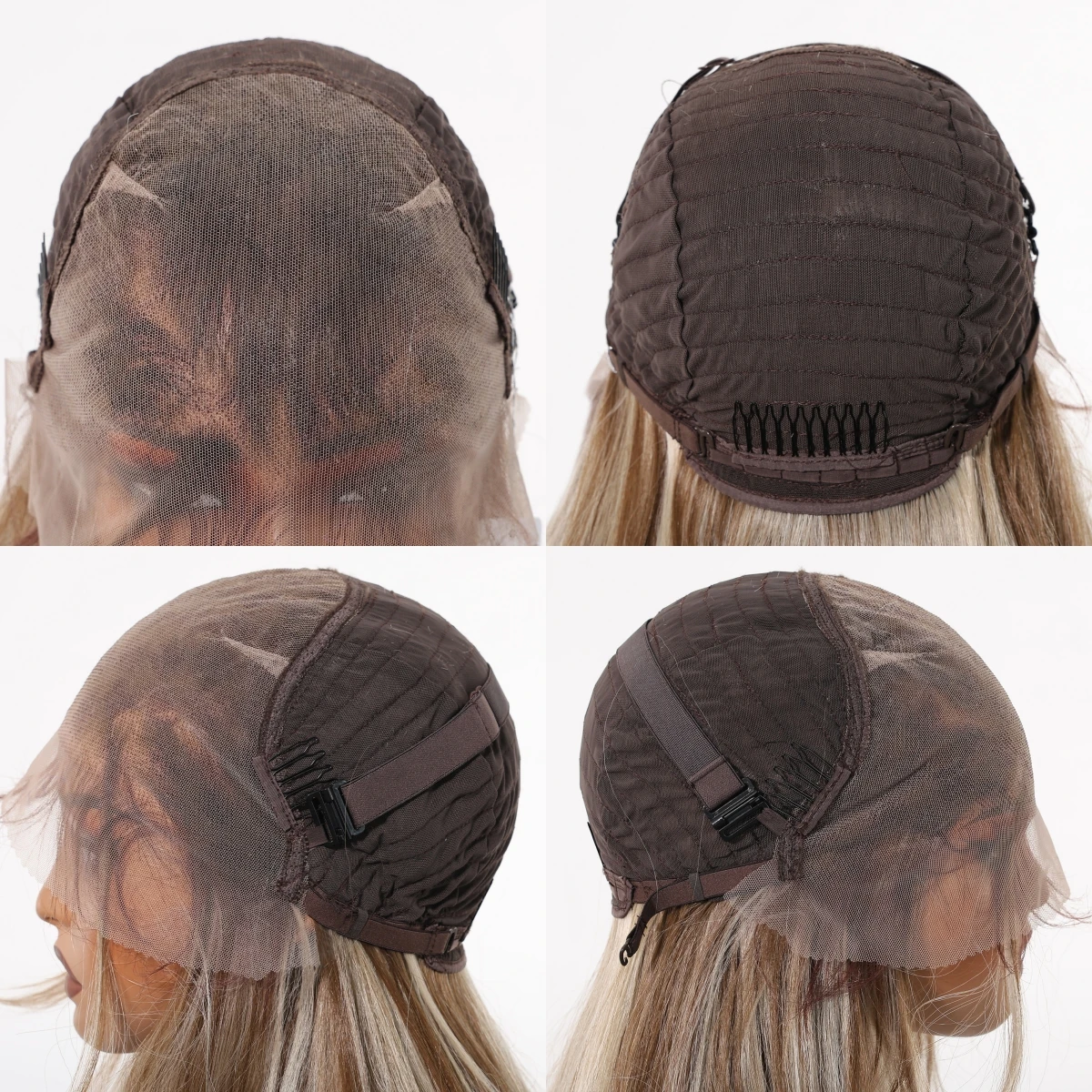 HAIRCUBE 13*6 الدانتيل أمامي بيروكات صناعية للنساء الاستخدام اليومي للحفلات براون شقراء تسليط الضوء على الباروكات الطبيعية طويل الجسم موجة شعر مستعار