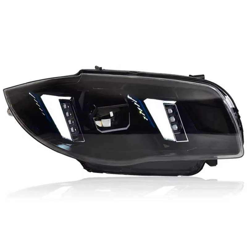 

Car Styling Head Lamp Headlight Projector Lens 1 Series E81 Signal E88 E82 LED Headlights Drl Automotive Accessories