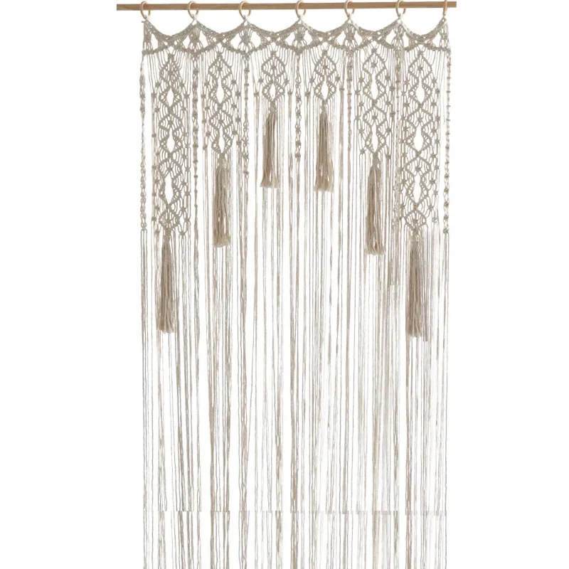 

Handmade woven door curtains, curtain partitions, wall mounted homestay decoration room ins tapestry