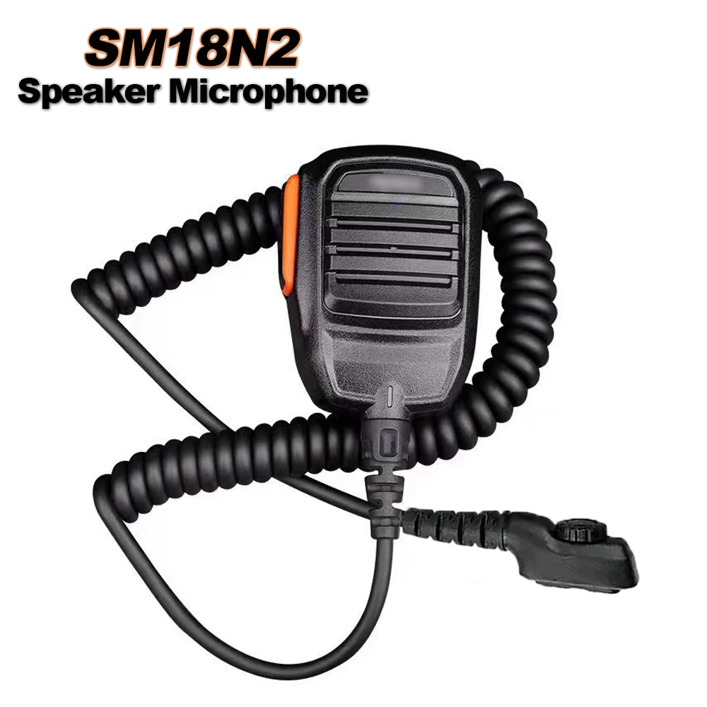 PTT Speaker Microphone SM18N2 Walkie Talkie Waterproof MIC for HYT Hytera PD700 PD780 PD780G PD785 PD980 Two Way Radio Accessory