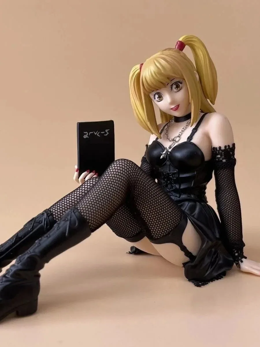 12CM Anime Death Notes Misa Figurka Zabawka Samochód Deathnote L Killer Misa Amane Figurka Lalka Kolekcja Model Zabawka Prezent Ozdoba Nowy — 2
