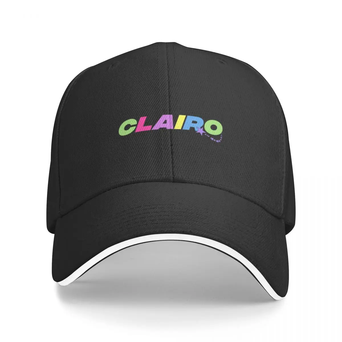 Colored Clairo stars Baseball Cap Hip Hop Visor cute Girl Men's