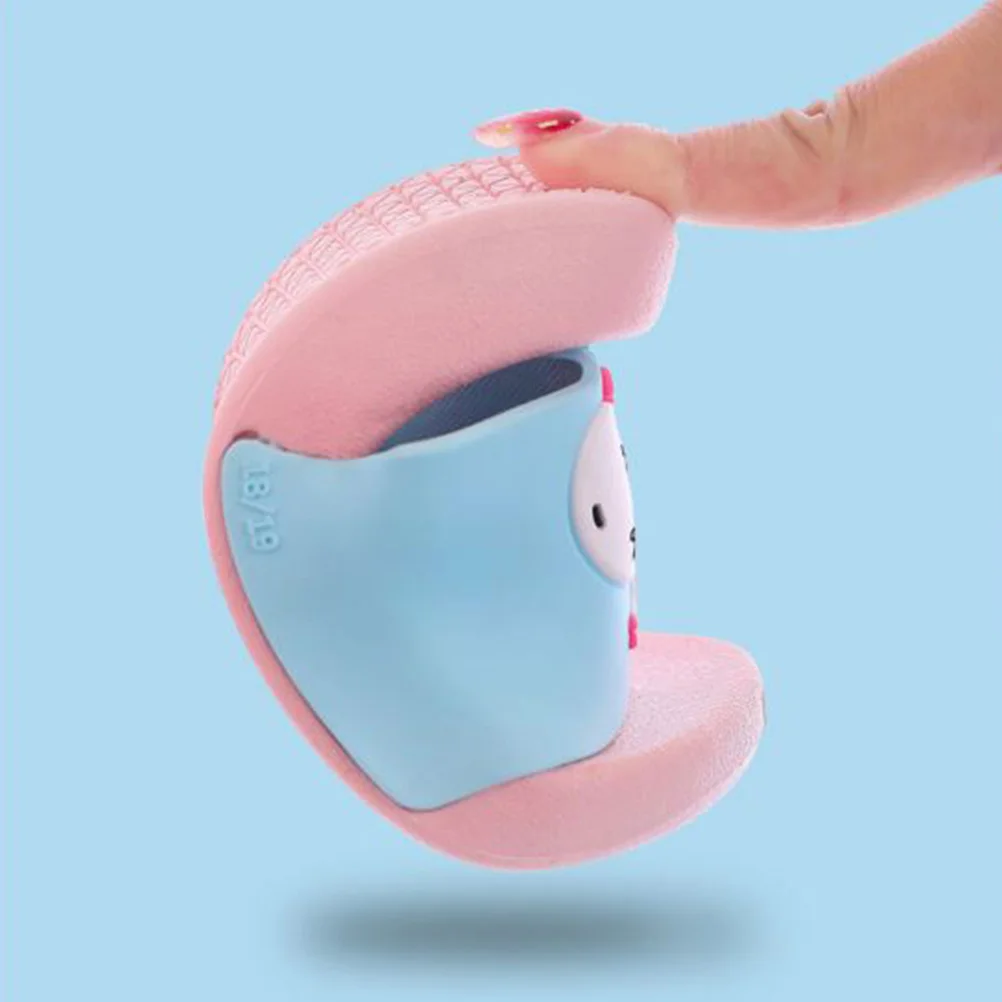 

1 пара противоскользящих детских тапочек с мягкой подошвой и единорогом, розовые, 30–31 ярдов, нескользящие легкие удобные детские тапочки с героями мультфильмов