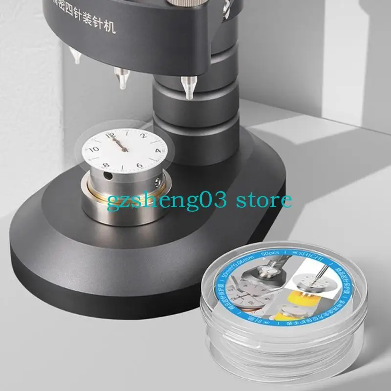 U75C 50pieces Watch Dials защитники, предлагающие защиту долговечности для часовщиков и энтузиастов DIY 50x0,06 мм