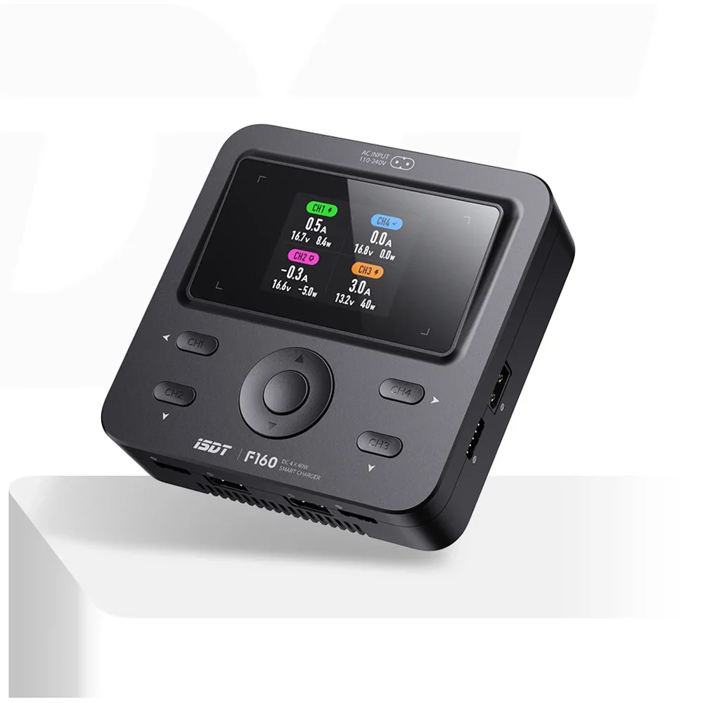 ISDT F160 4CH Quad Channel Smart Balance Charger 2.4