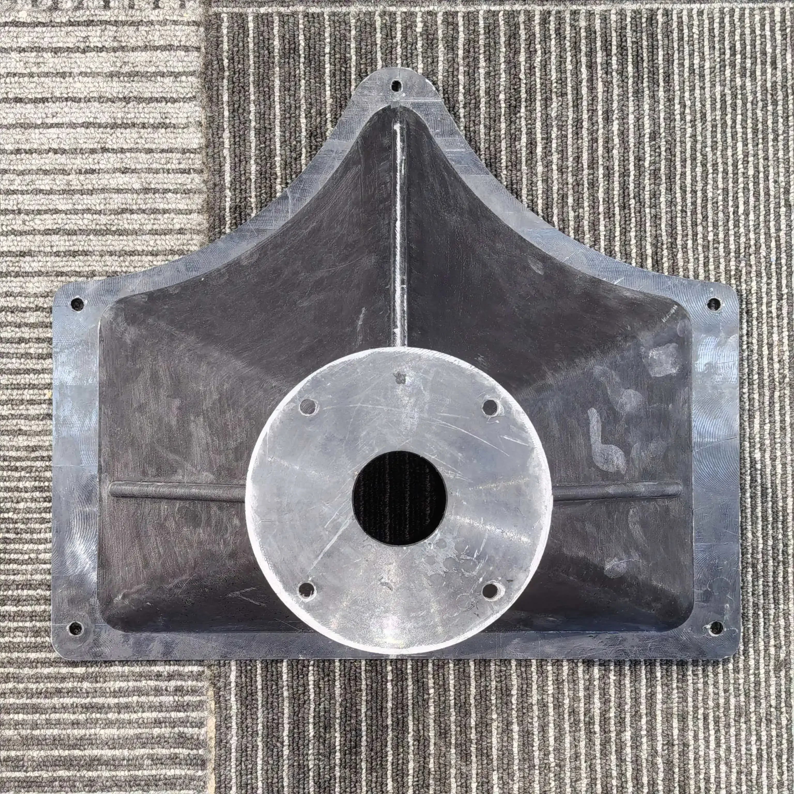 MW Audio 1,4" Halsöffnung 330x285x162mm Fiberglas (BMC) Horn, Hochleistungs-Quadratwellenleiter für den Austausch von Pro-Lautsprechern – Detail 3