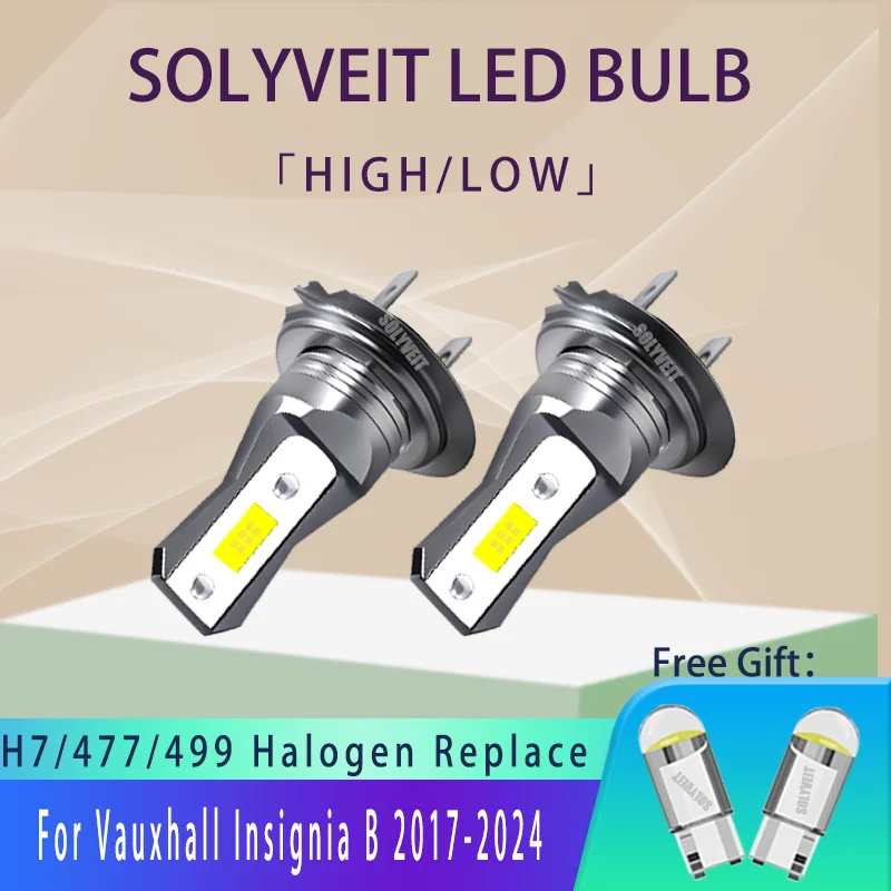 

Advanced H7 LEDs: 4500LM output, whisper-quiet run High Low Beam For Vauxhall Insignia B 2017 2018 2019 2020 2021 2022 2023 2024