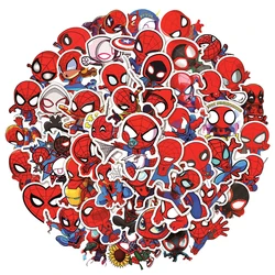 10/30/50PCS Disney Super Hero Spiderman Cartoon Stickers DIY Guitar Laptop Luggage Skateboard Graffiti Decals Fun for Kid Toys