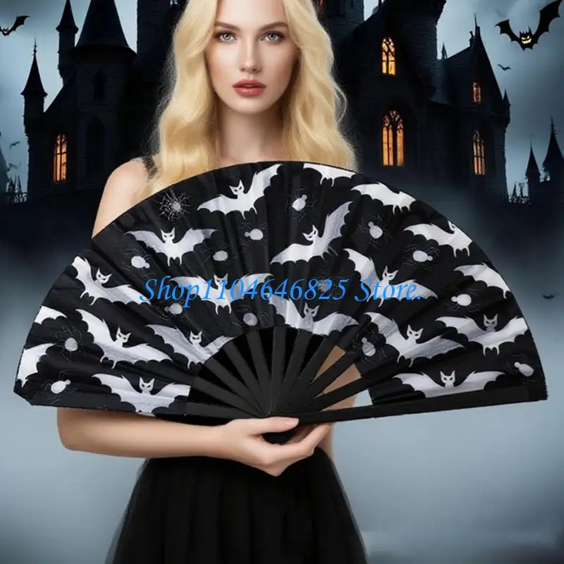 Plastic Festival Fan Halloween Costume Accessory Portable Themed Decoration