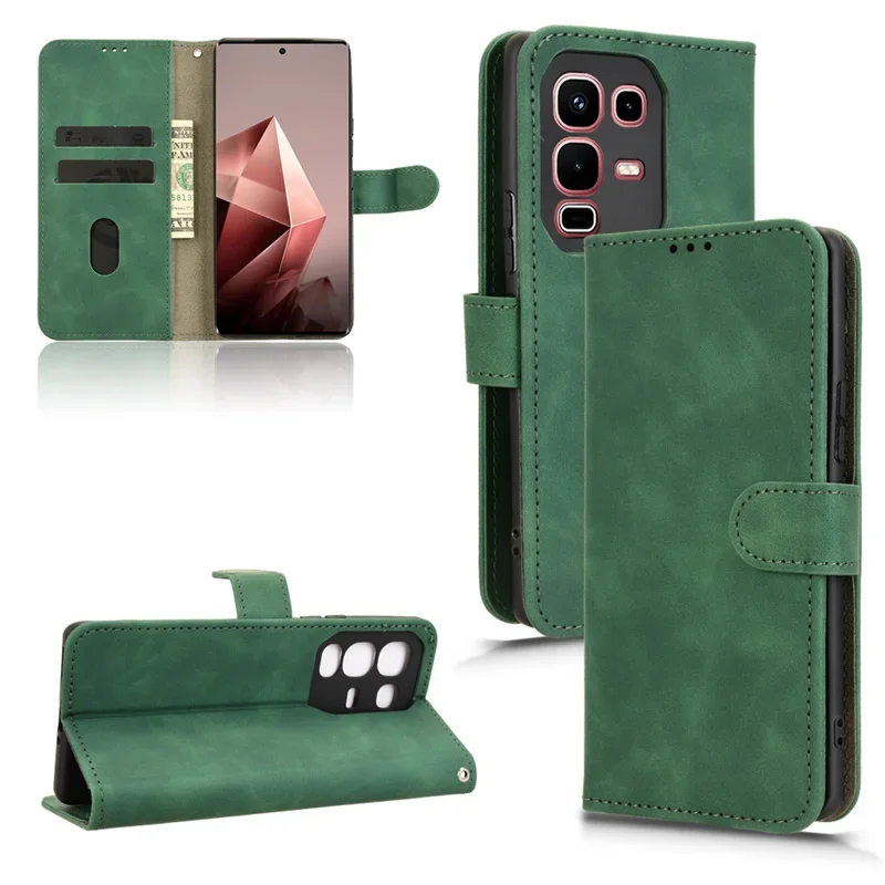 

For Infinix Note 50s 5G Cover Wallet Full Protect Phone Case For Infinix Note 50s 5G Case Skin Feel Flip Leather Fundas