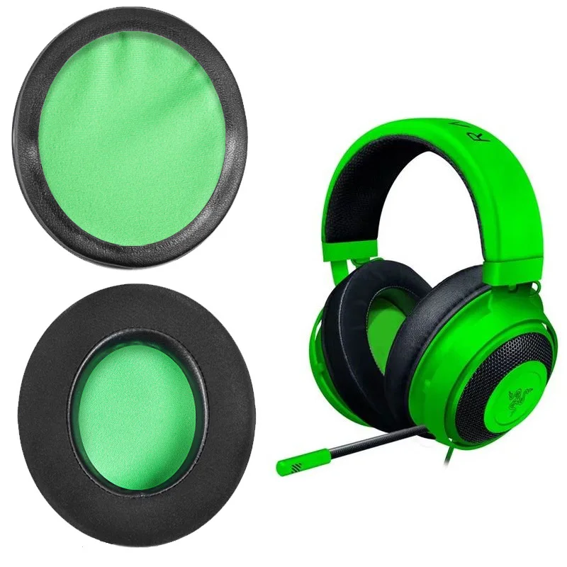 

Ear Pad For Razer Nari 7.1 THX / Nari Ultimate Wireless Headset Headphones Leather Sleeve Earphone Earmuff ear pads