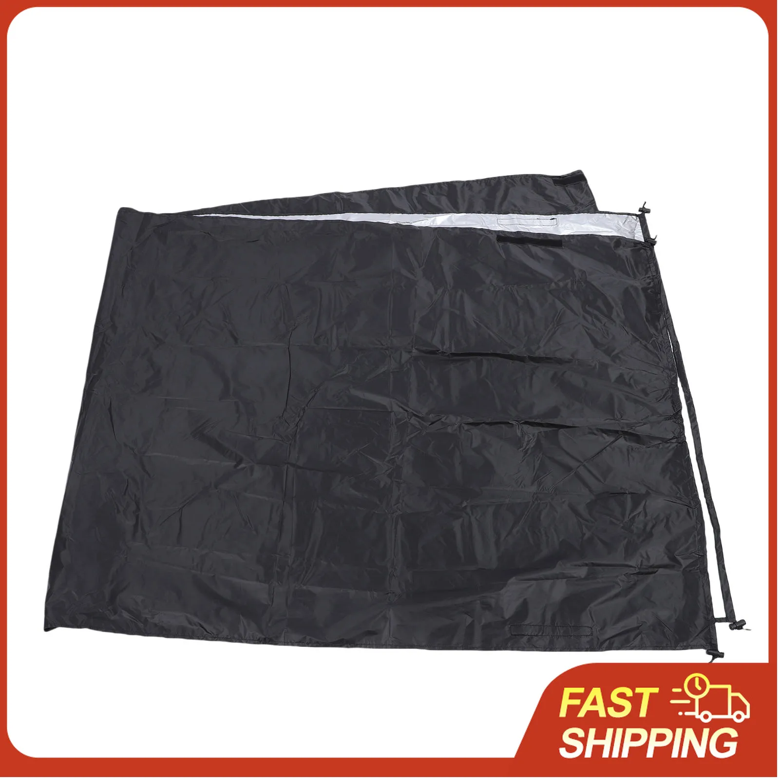 

Защитный чехол для солнечных панелей бассейна, черный, водонепроницаемый, пылезащитный, солнцезащитный, для бассейнов